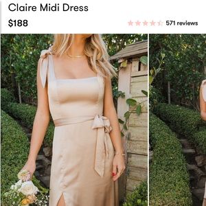 Claire Midi Dress from Show Me Your Mumu- NEW WITH TAGS size Medium